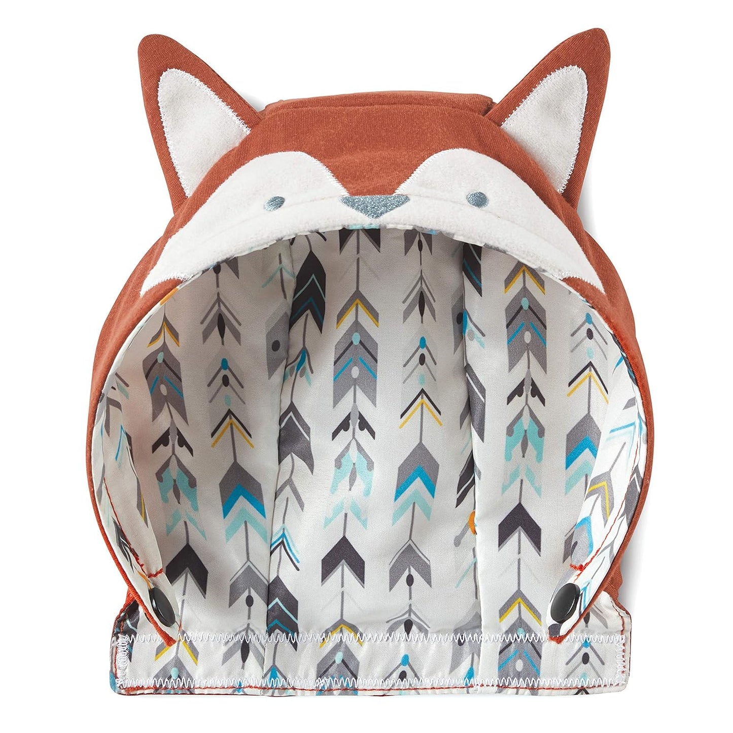 Infantino Cuddle up Carrier - Ergonomic Fox-Themed Face-In Front Carry and Back Carry with Removable Character Hood for Infants and Toddlers 12-40 Lbs