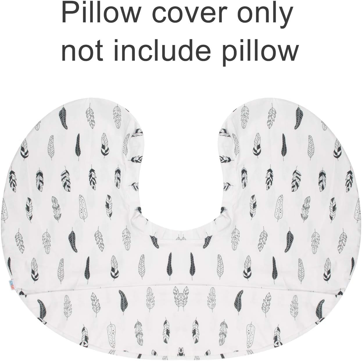 ALVABABY Nursing Pillow Cover Slipcover,Soft and Comfortable,Feathers Design,Maternity Breastfeeding Newborn Infant Feeding Cushion Cover ZT01