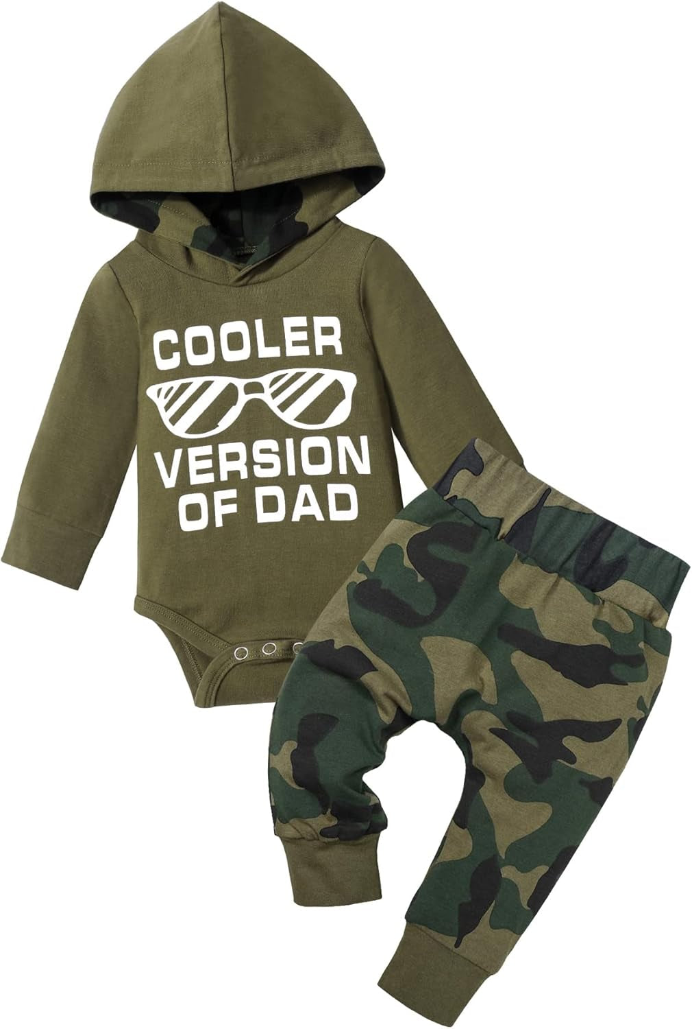 Fommy Newborn Baby Boy Clothes Plaid Letter Print Long Sleeve Hoodies + Long Pants 2PCS Fall Winter Outfits Set