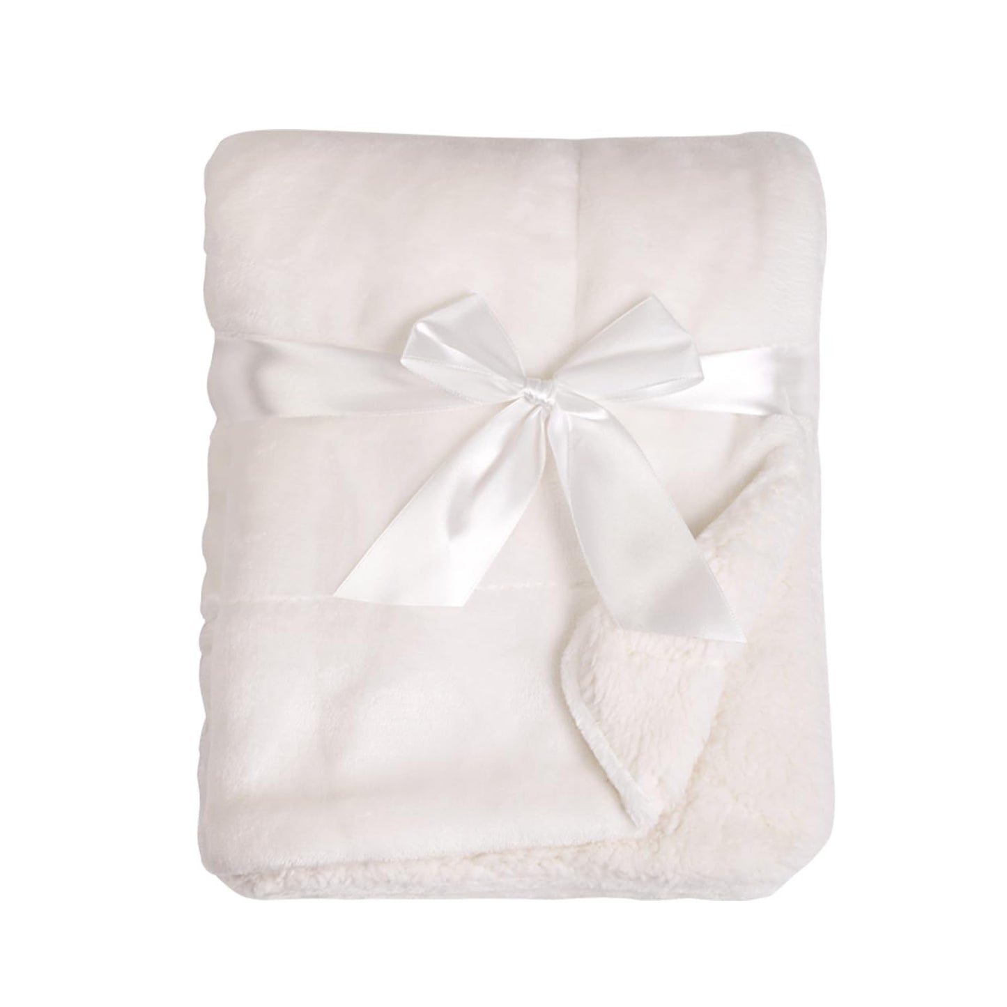 American Baby Company Heavenly Soft Chenille Sherpa Receiving Blanket, 3D Pink, 30" X 35", Warm and Cozy for Boys and Girls, Ideal for Baby Carrier, Stroller, and Travel