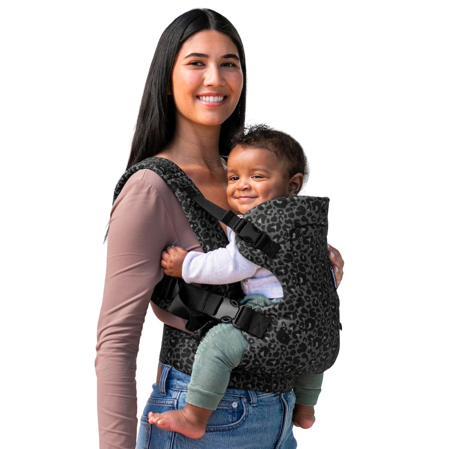 Infantino Flip 4-In-1 Light & Airy Convertible Baby Carrier, Adjustable, Ergonomic Babywearing, Registry Essential, Baby Carrier for Newborn to Toddler