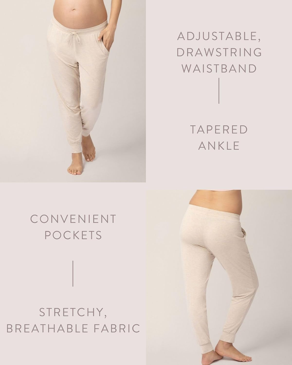 Kindred Bravely Everyday Maternity Joggers/Lounge Pants for Women