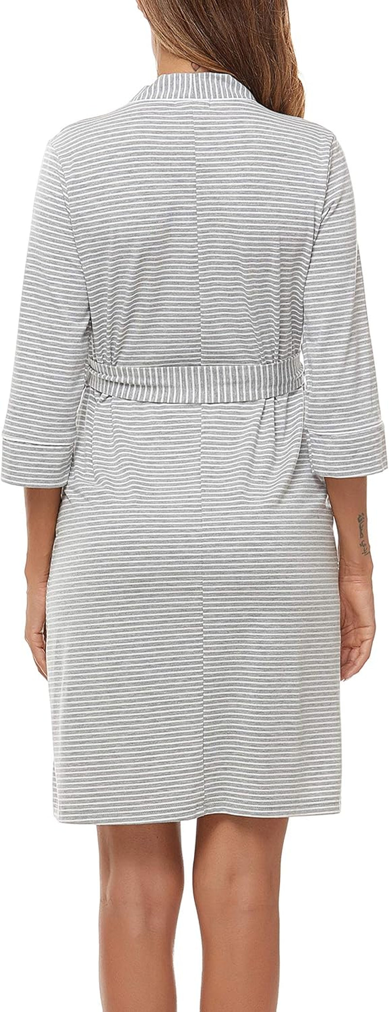 Molliya Maternity Nursing Robe Women Printed Pregnancy Hospital Delivery Pockets Bathrobe