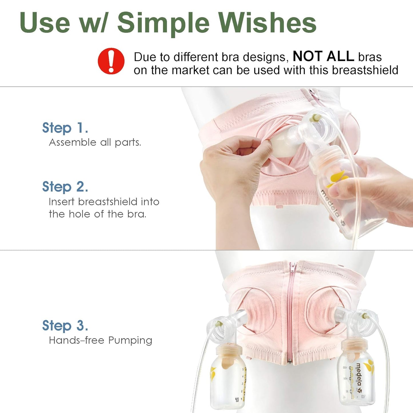 Maymom Breast Pump Kit Compatible with Medela Pump in Style Advanced Breast Pumps;2 Breastshields (One-Piece, 25Mm), 4 Valve, 6 Membrane, & 2 Pump-In-Style Tubing Can Replace Medela Pumpin Style Valve