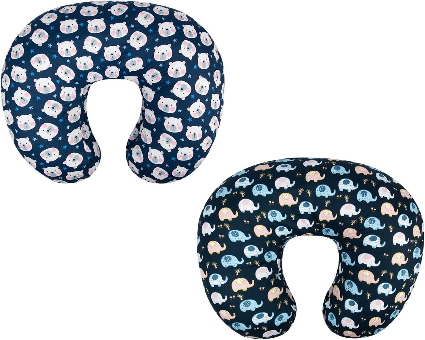 ALVABABY Nursing Pillow Cover Slipcover,Soft and Comfortable,Feathers Design,Maternity Breastfeeding Newborn Infant Feeding Cushion Cover ZT01