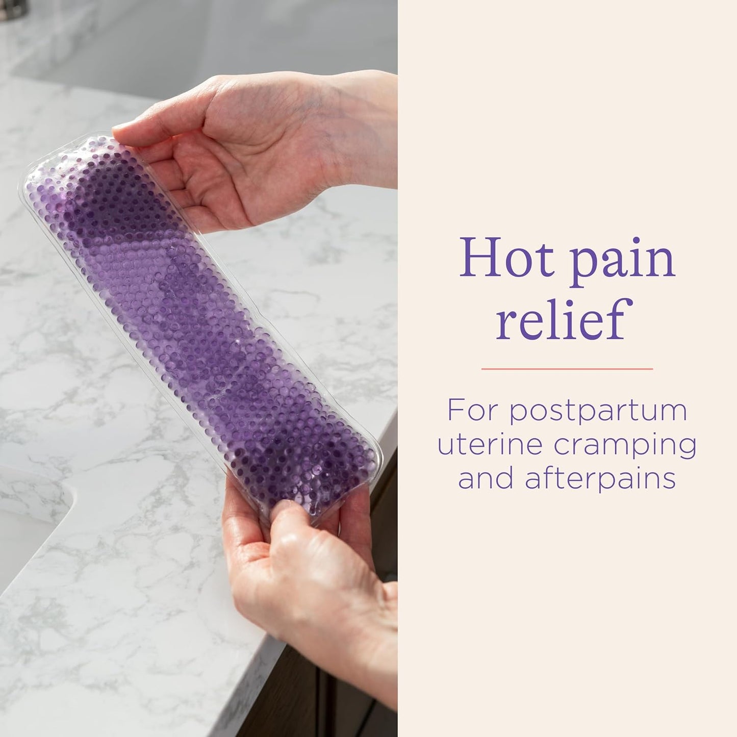 Lansinoh Hot and Cold Pads for Postpartum Essentials, 2 Count Postpartum Pads