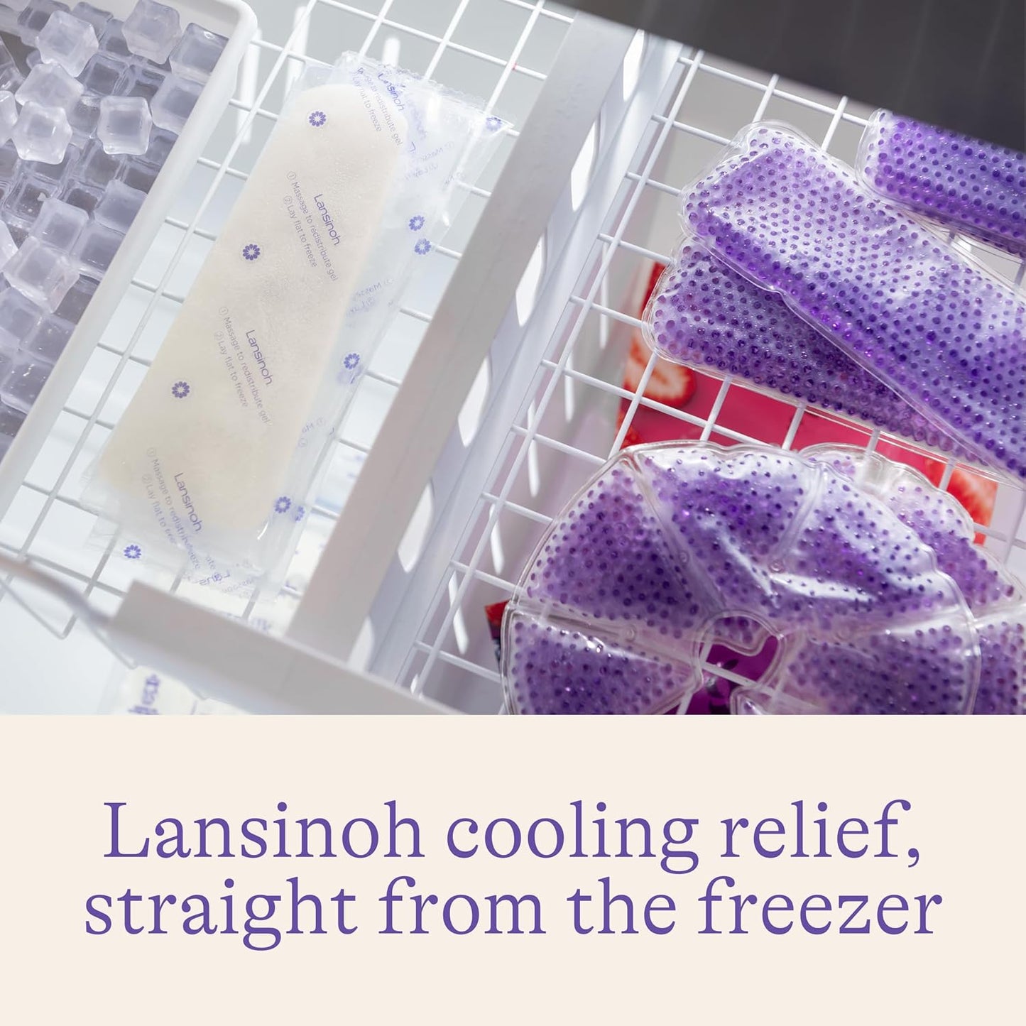 Lansinoh Hot and Cold Pads for Postpartum Essentials, 2 Count Postpartum Pads