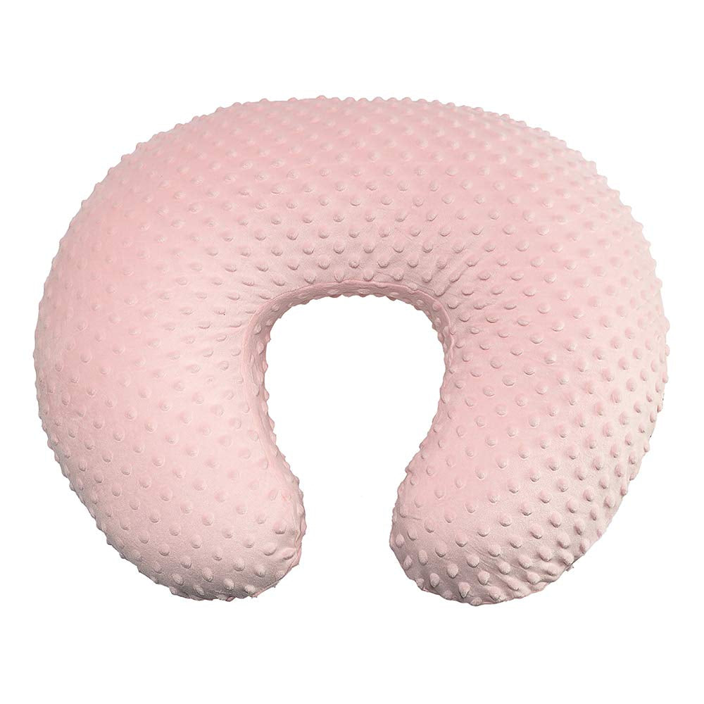 OWLOWLA Nursing Pillow Cover, Breastfeeding Pillow Slipcover Fits Nursing Pillow for Baby Boy Girl(Silver Gray)
