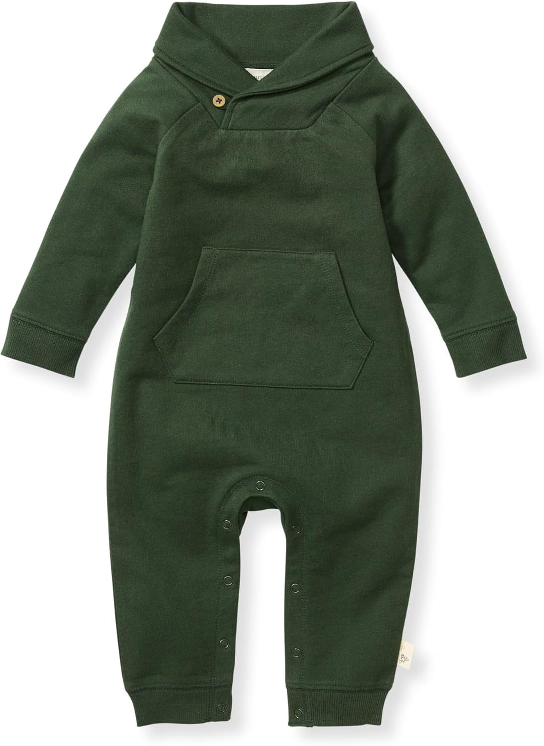 Burt'S Bees Baby Boys' 100% Organic One-Piece Long Sleeve Coverall