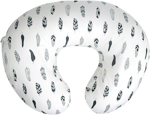 ALVABABY Nursing Pillow Cover Slipcover,Soft and Comfortable,Feathers Design,Maternity Breastfeeding Newborn Infant Feeding Cushion Cover ZT01